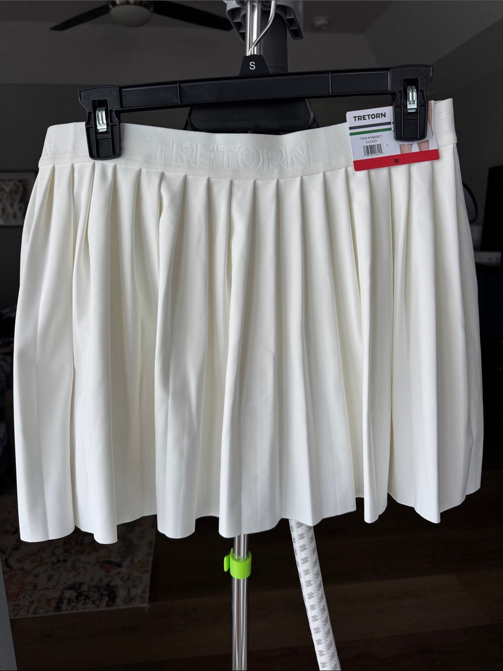 Tretorn Cream Pleated Circle Skirt